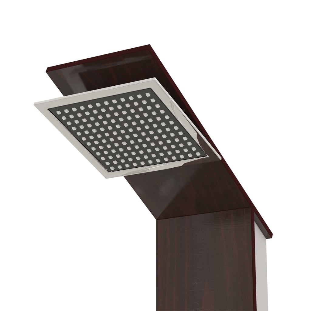 Douchepaneelsysteem glas bruin is nu te koop bij PeponiXL, paradijselijk wonen!
