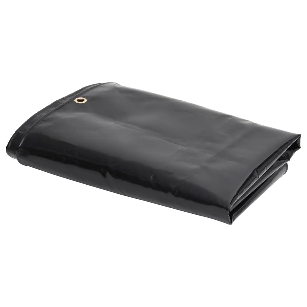 Dekzeil 650 g/m² 3x3 m zwart is nu te koop bij PeponiXL, paradijselijk wonen!