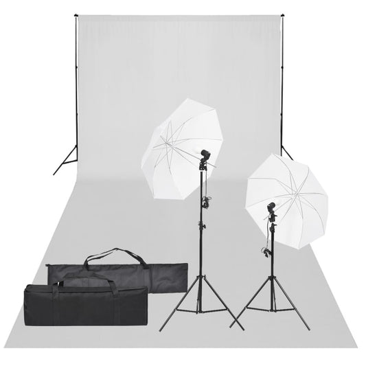 Fotostudioset met verlichtingsset en achtergrond is nu te koop bij PeponiXL, paradijselijk wonen!