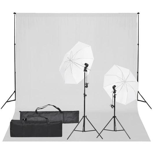 Fotostudioset met verlichtingsset en achtergrond is nu te koop bij PeponiXL, paradijselijk wonen!