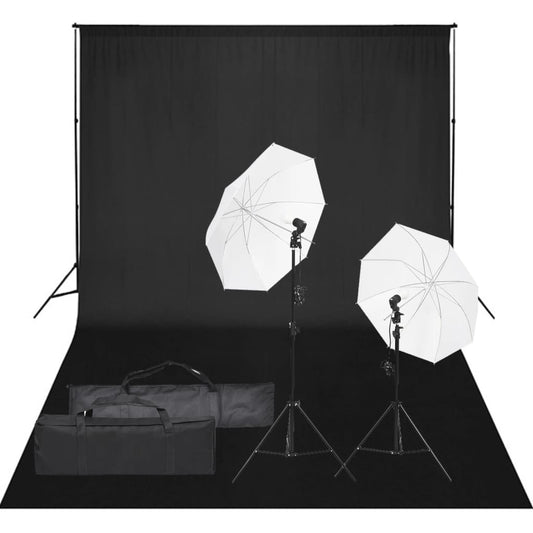 Fotostudioset met verlichtingsset en achtergrond is nu te koop bij PeponiXL, paradijselijk wonen!