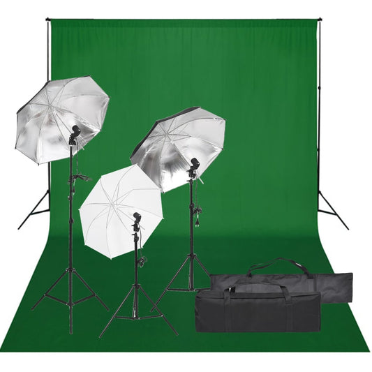 Fotostudioset met verlichtingsset en achtergrond is nu te koop bij PeponiXL, paradijselijk wonen!
