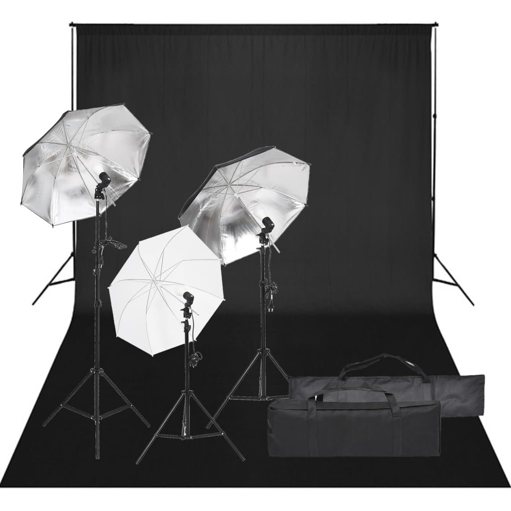 Fotostudioset met verlichtingsset en achtergrond is nu te koop bij PeponiXL, paradijselijk wonen!