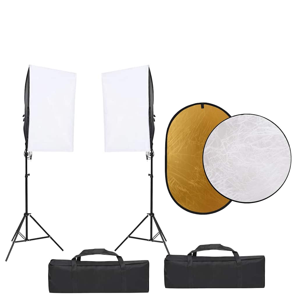 Fotostudioset met verlichtingsset, achtergrond en reflector is nu te koop bij PeponiXL, paradijselijk wonen!