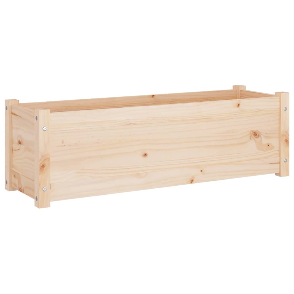 Plantenbak 100x31x31 cm massief grenenhout