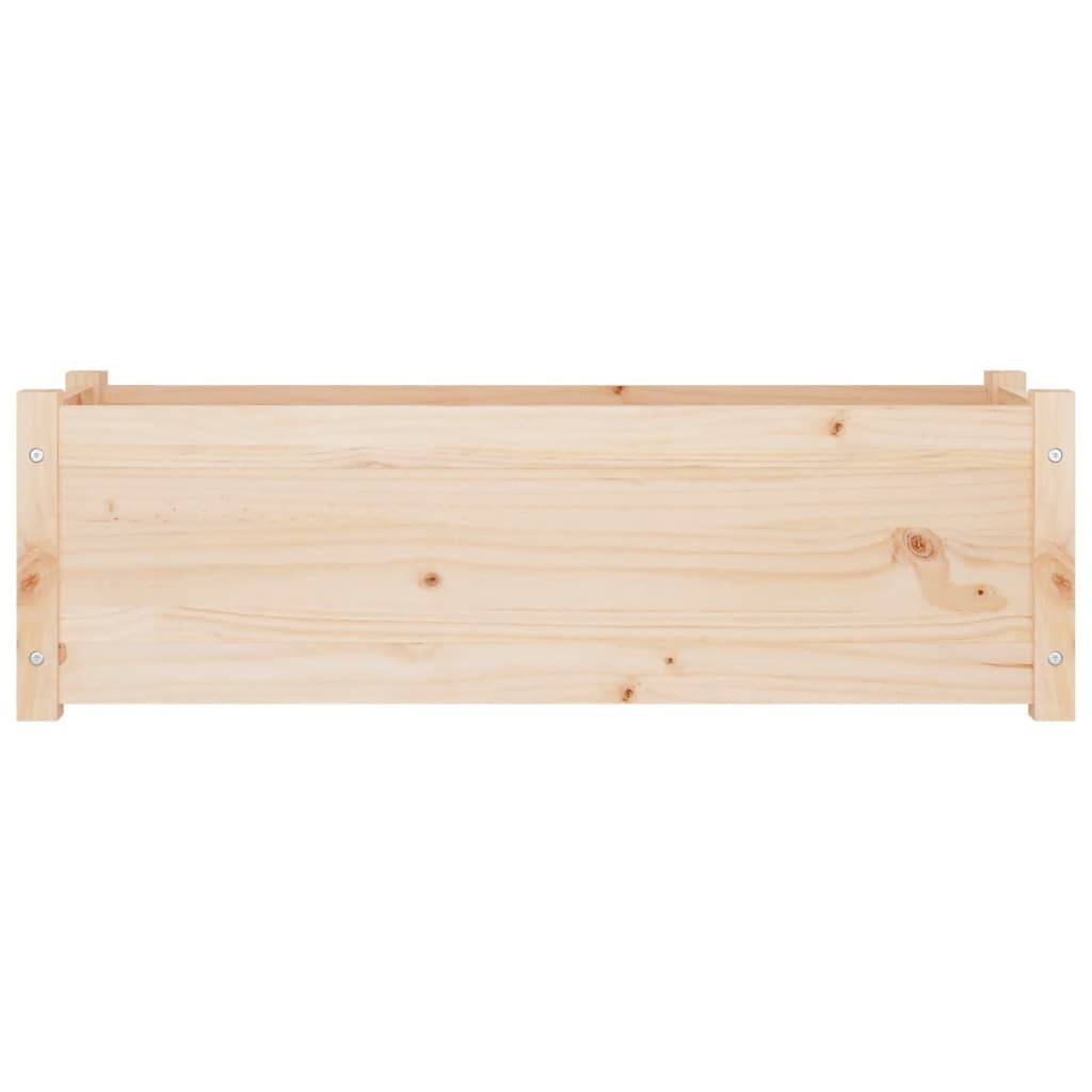 Plantenbak 100x31x31 cm massief grenenhout