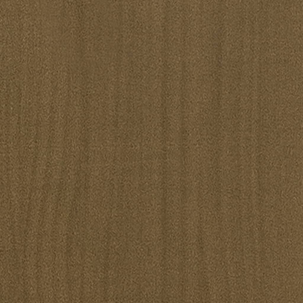 Plantenbak 70x31x70 cm massief grenenhout honingbruin is nu te koop bij PeponiXL, paradijselijk wonen!