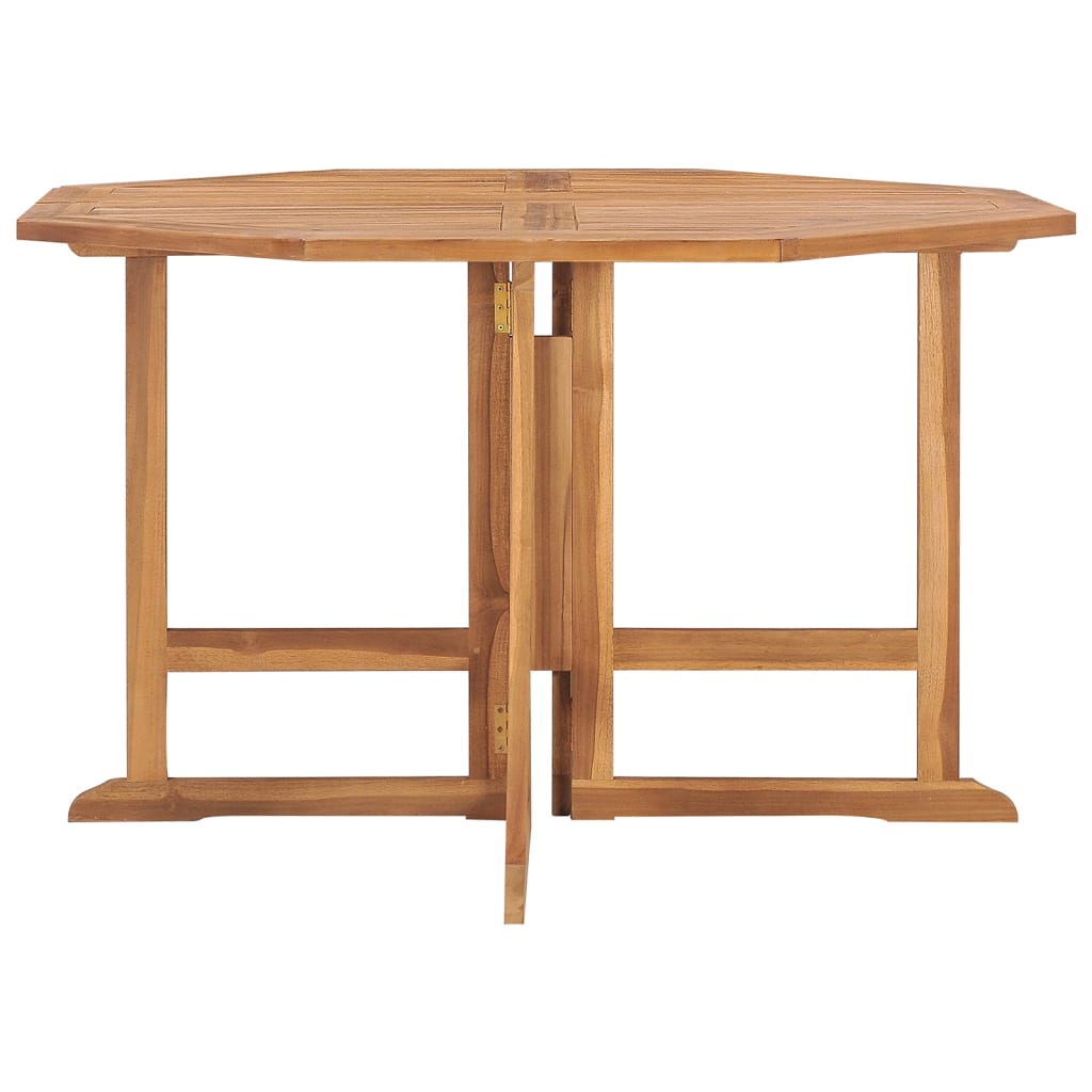 Tuintafel inklapbaar 110x110x75 cm massief teakhout is nu te koop bij PeponiXL, paradijselijk wonen!