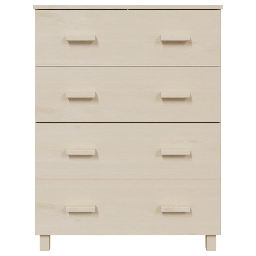 Dressoir HAMAR 79x40x103,5 cm massief grenenhout honingbruin is nu te koop bij PeponiXL, paradijselijk wonen!