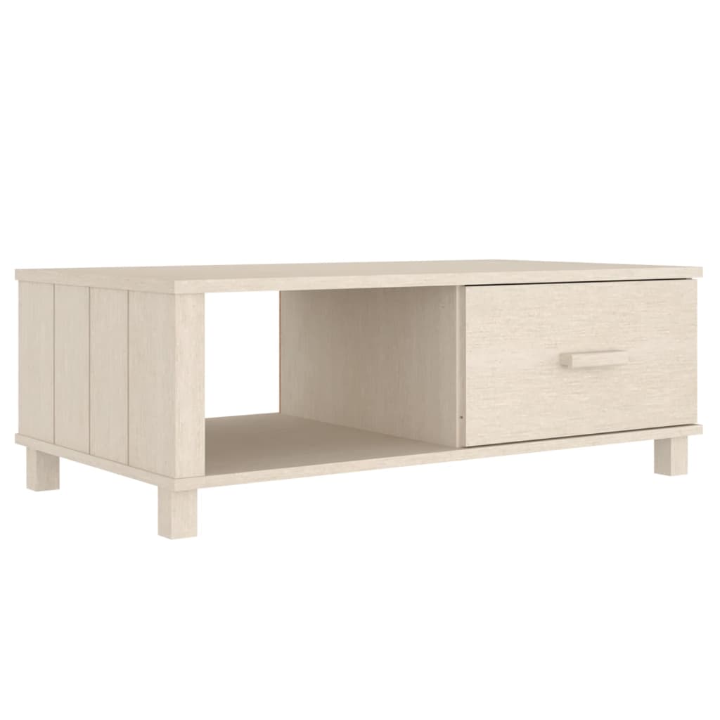Salontafel HAMAR 100x55x35 cm massief grenenhout honingbruin is nu te koop bij PeponiXL, paradijselijk wonen!