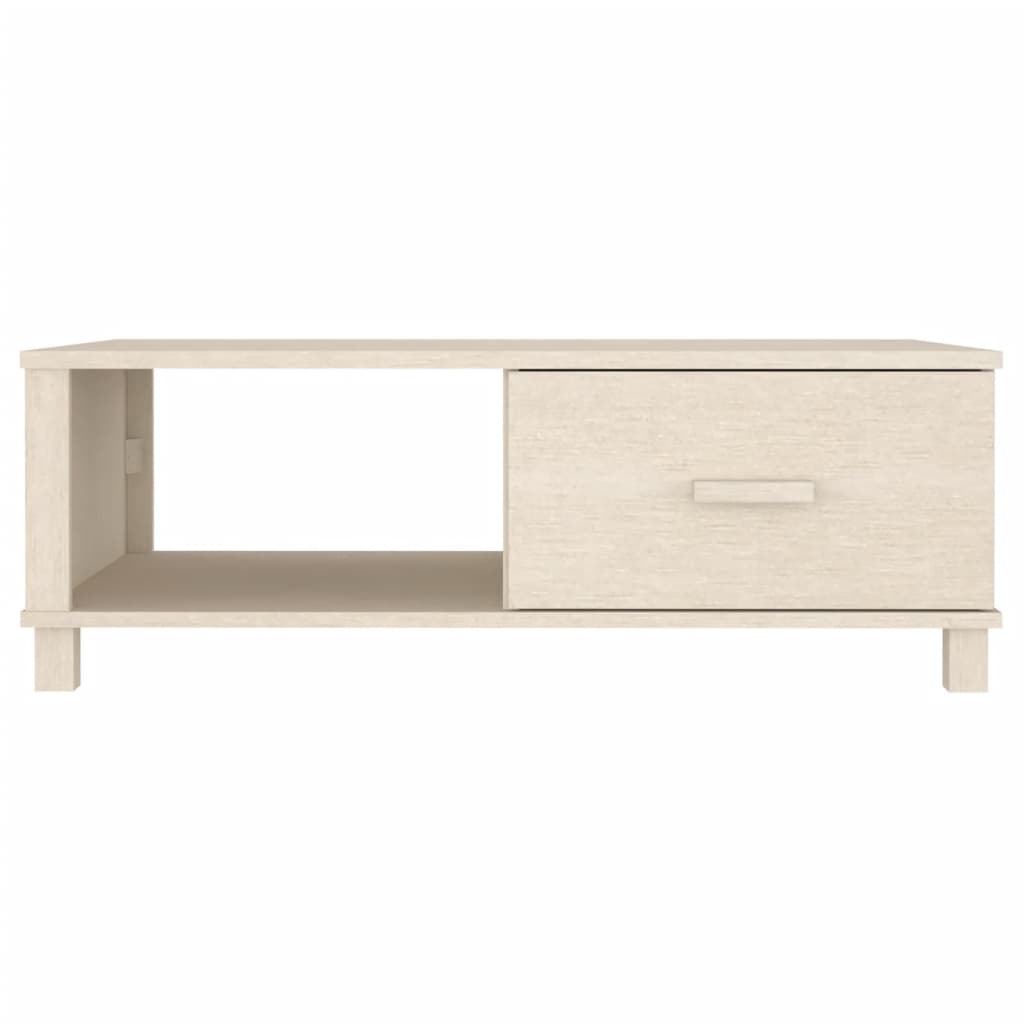 Salontafel HAMAR 100x55x35 cm massief grenenhout honingbruin is nu te koop bij PeponiXL, paradijselijk wonen!
