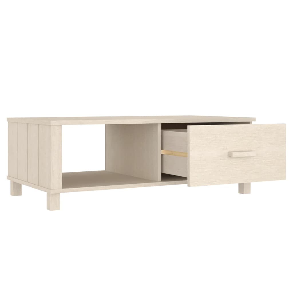 Salontafel HAMAR 100x55x35 cm massief grenenhout honingbruin is nu te koop bij PeponiXL, paradijselijk wonen!