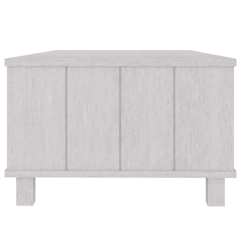 Salontafel HAMAR 100x55x35 cm massief grenenhout wit is nu te koop bij PeponiXL, paradijselijk wonen!