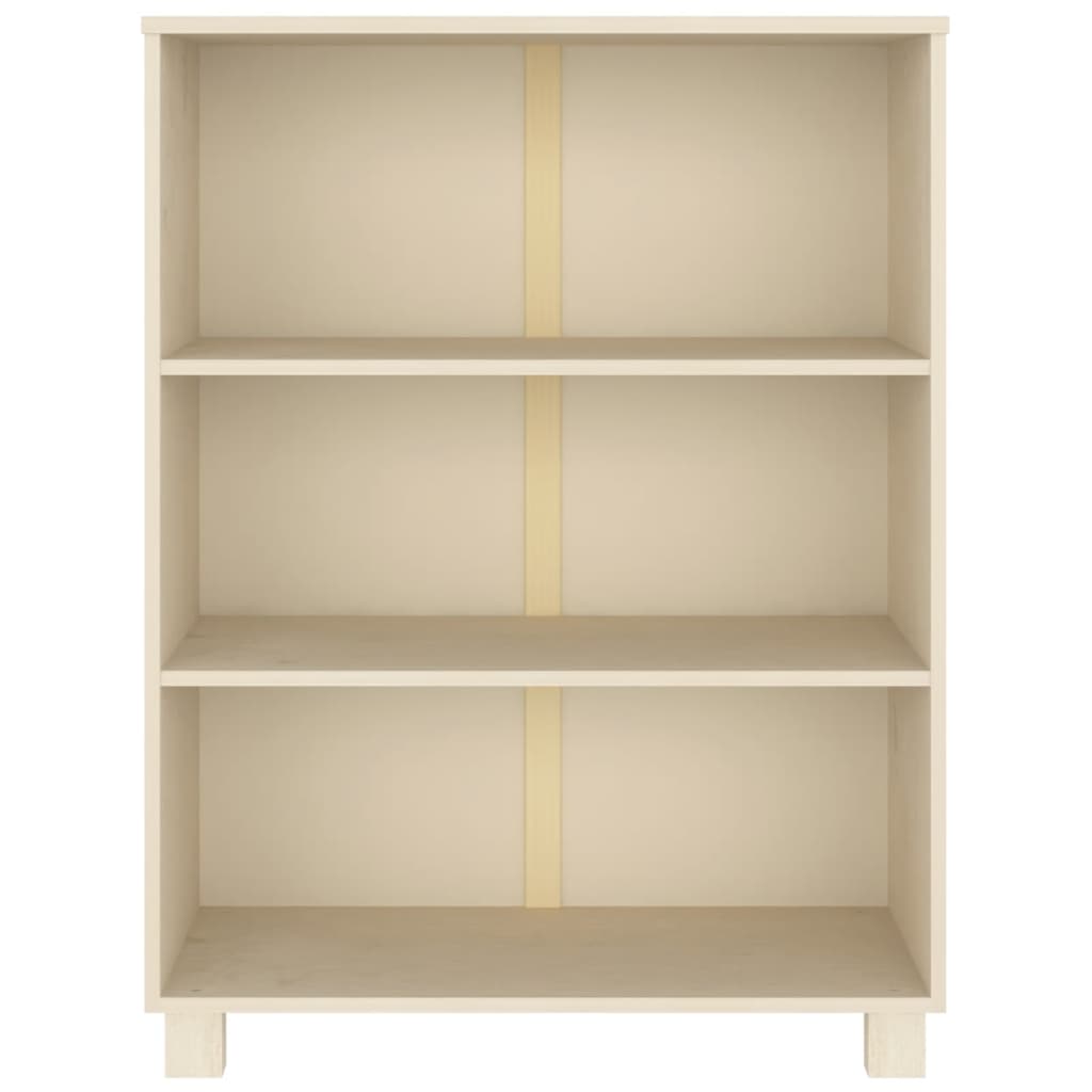 Boekenkast HAMAR 85x35x112 cm massief grenenhout honingbruin is nu te koop bij PeponiXL, paradijselijk wonen!