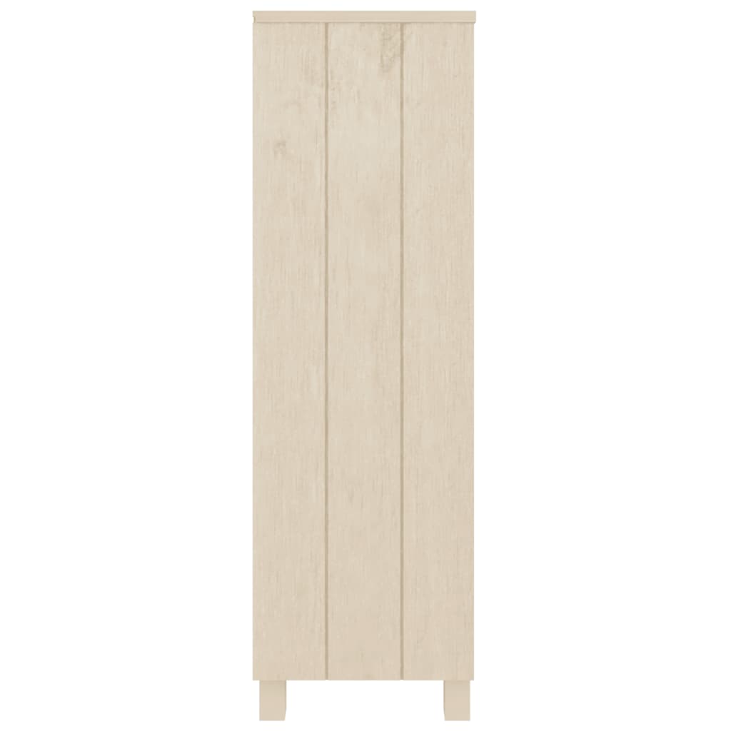 Boekenkast HAMAR 85x35x112 cm massief grenenhout honingbruin is nu te koop bij PeponiXL, paradijselijk wonen!