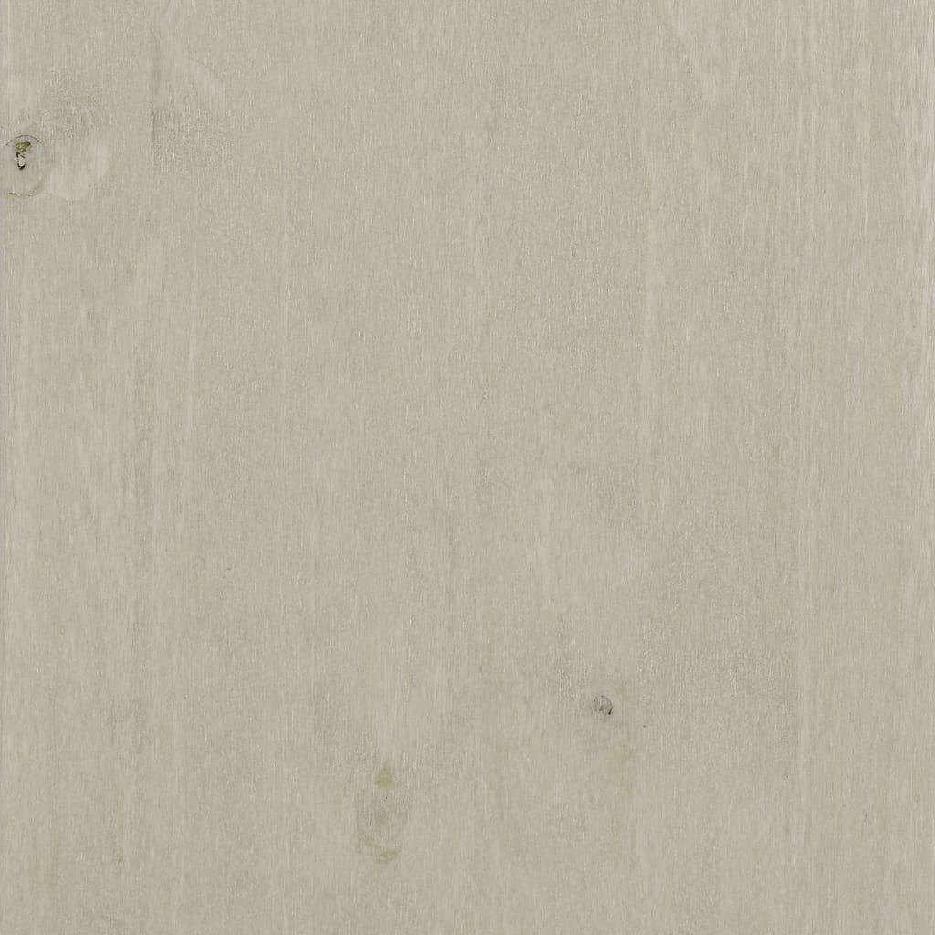 Dressoir HAMAR 85x35x80 cm massief grenenhout wit is nu te koop bij PeponiXL, paradijselijk wonen!