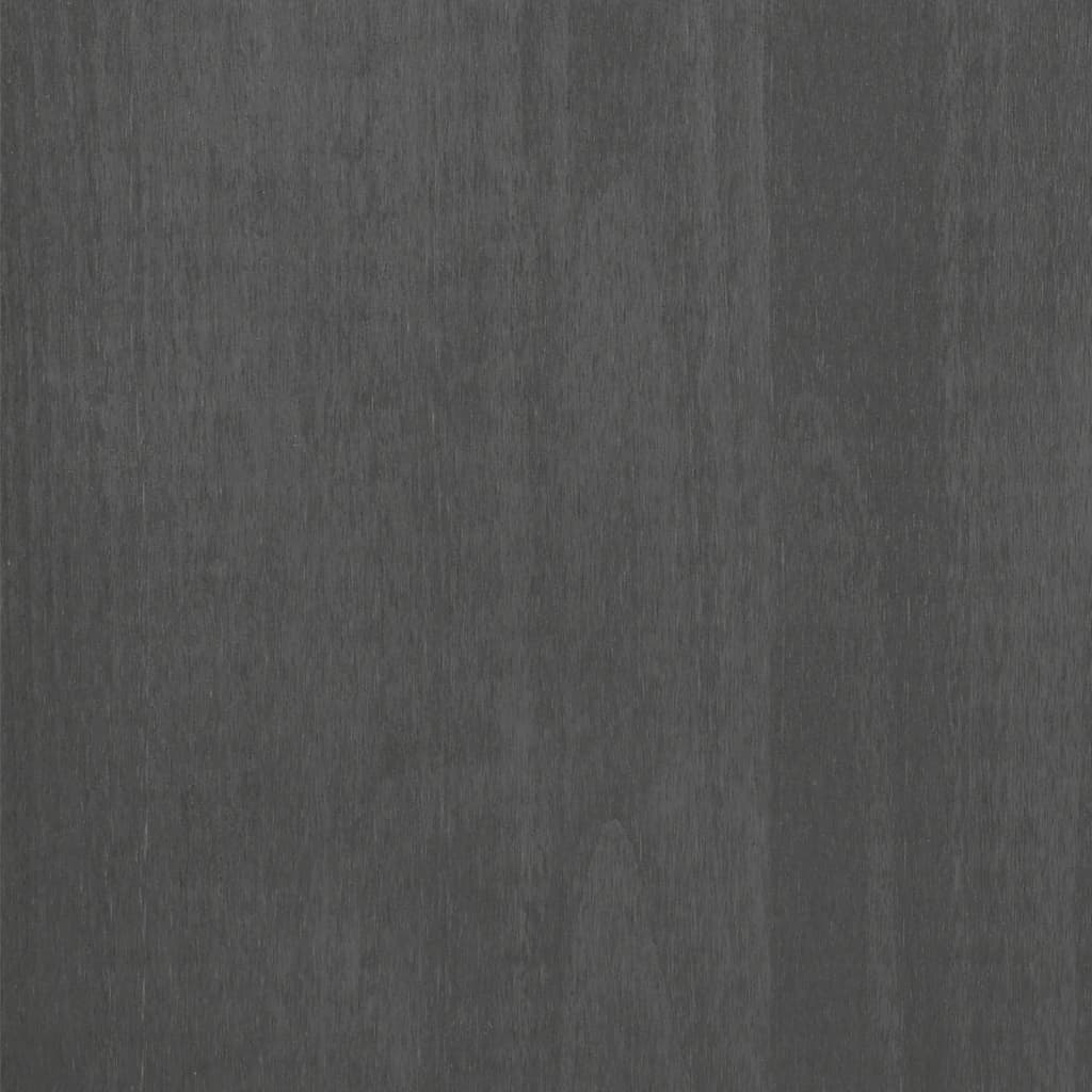 Dressoir HAMAR 85x35x80 cm massief grenenhout donkergrijs is nu te koop bij PeponiXL, paradijselijk wonen!