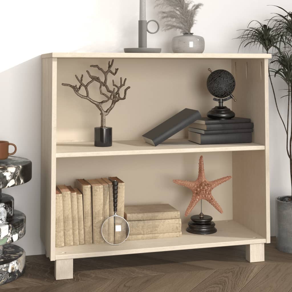 Dressoir HAMAR 85x35x80 cm massief grenenhout honingbruin is nu te koop bij PeponiXL, paradijselijk wonen!