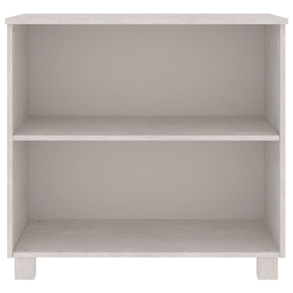 Dressoir HAMAR 85x35x80 cm massief grenenhout wit is nu te koop bij PeponiXL, paradijselijk wonen!