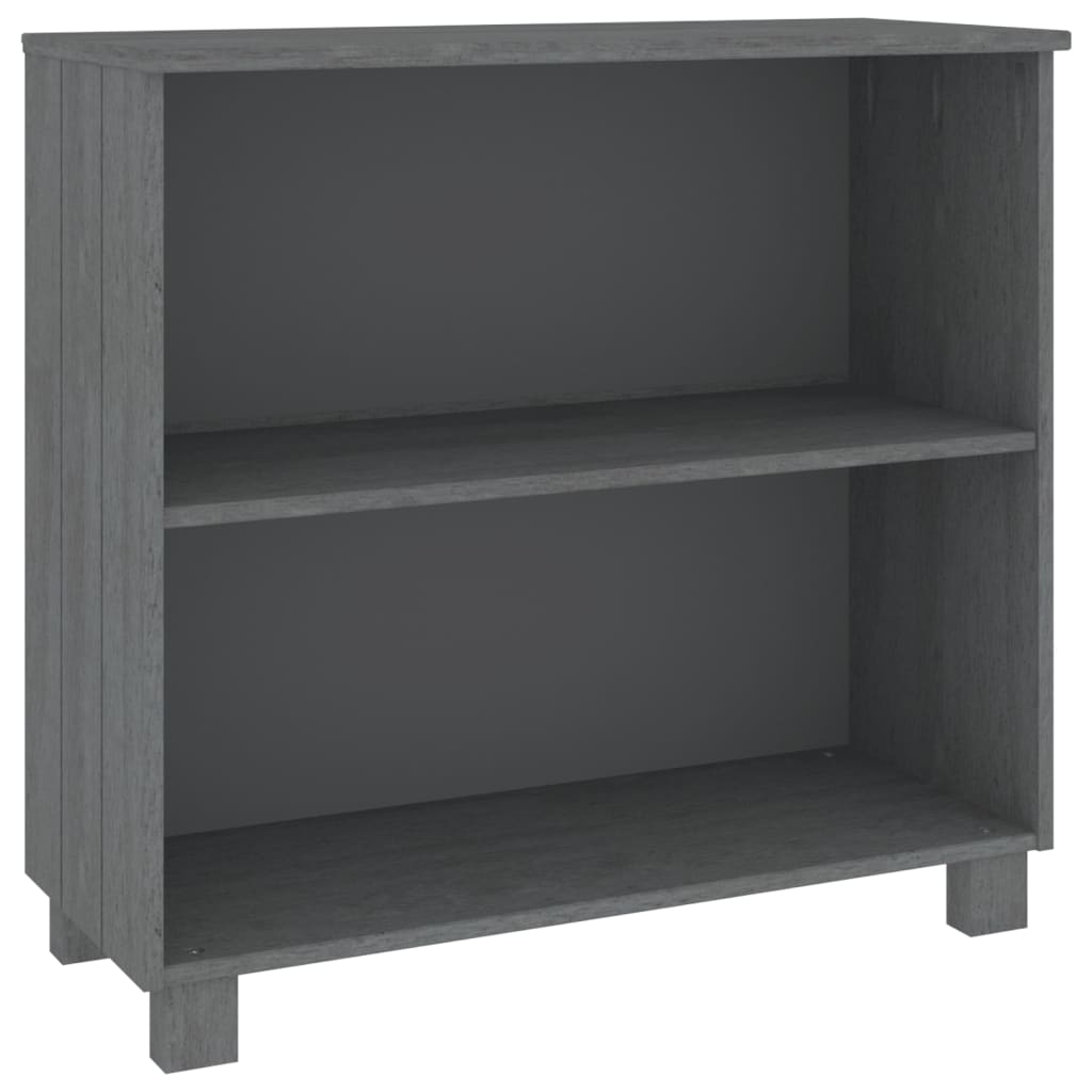 Dressoir HAMAR 85x35x80 massief grenenhout donkergrijs is nu te koop bij PeponiXL, paradijselijk wonen!