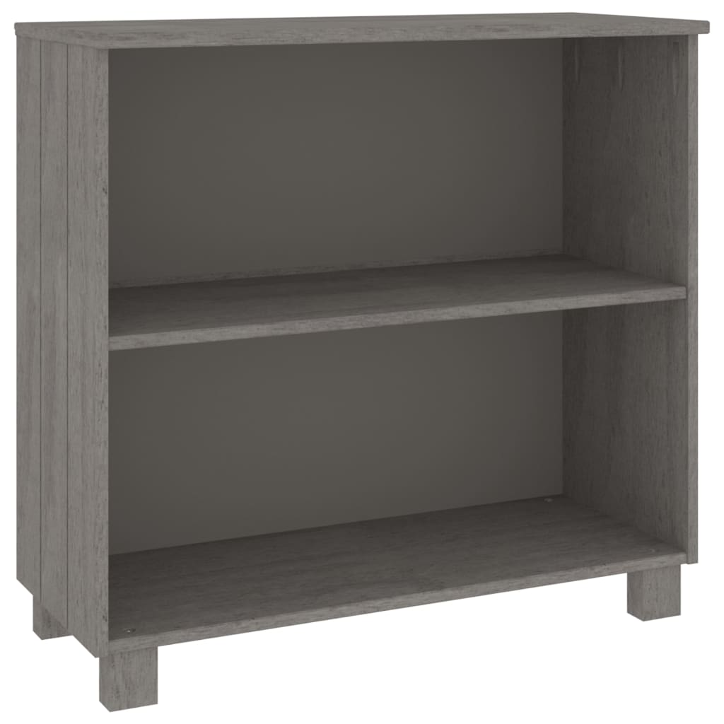 Dressoir HAMAR 85x35x80 cm massief grenenhout lichtgrijs is nu te koop bij PeponiXL, paradijselijk wonen!