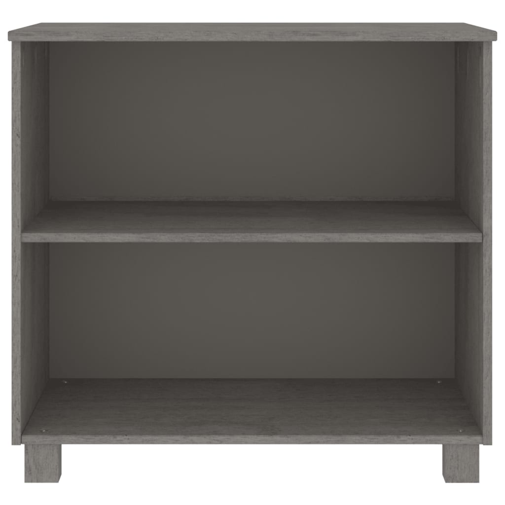Dressoir HAMAR 85x35x80 cm massief grenenhout lichtgrijs is nu te koop bij PeponiXL, paradijselijk wonen!