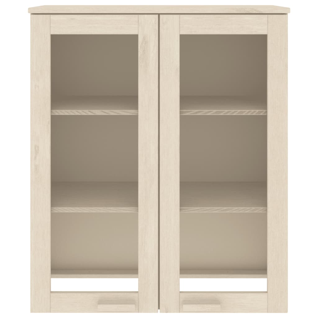 Opzetkast HAMAR 85x35x100 cm massief grenenhout honingbruin is nu te koop bij PeponiXL, paradijselijk wonen!