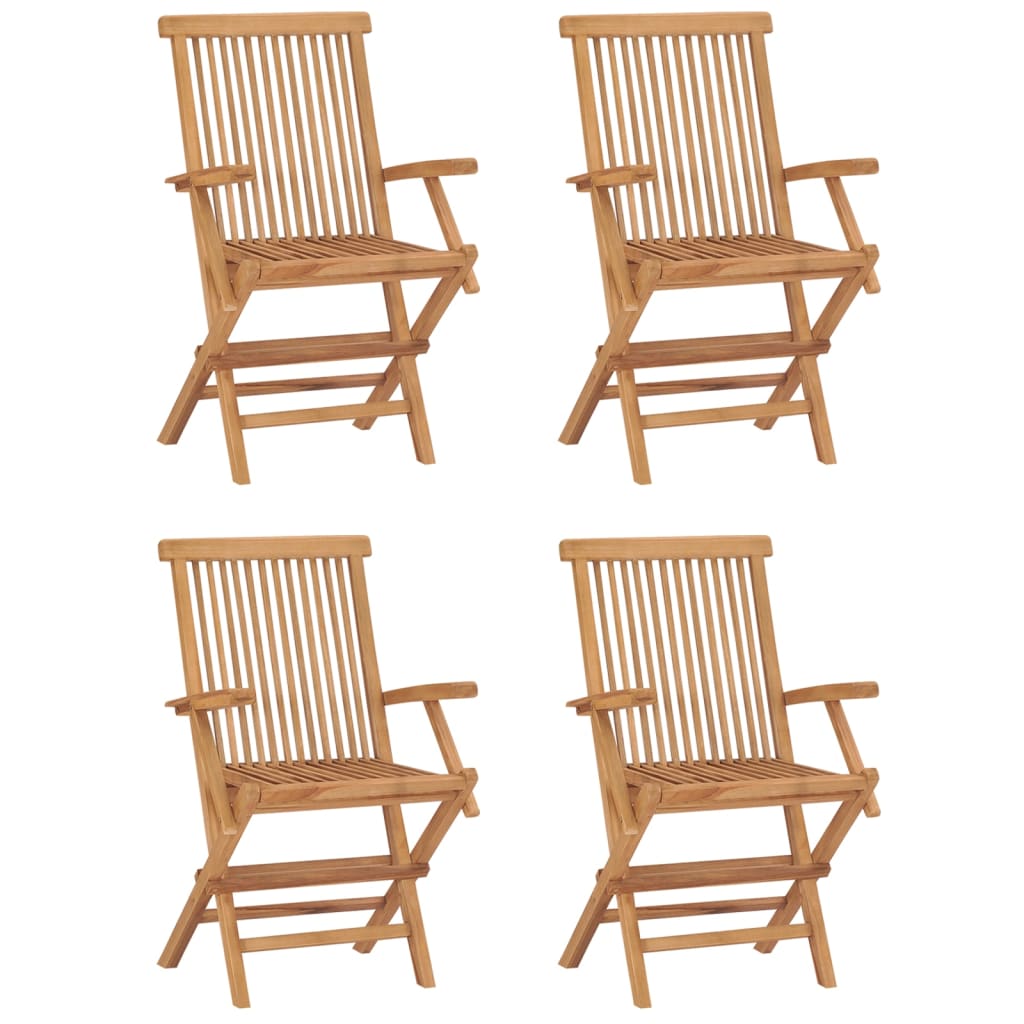 5-delige Tuinset inklapbaar massief teakhout is nu te koop bij PeponiXL, paradijselijk wonen!