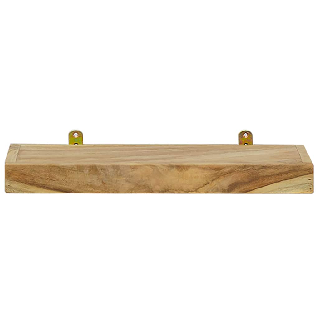 Wandschappen 2 st 40x15x4 cm massief teakhout is nu te koop bij PeponiXL, paradijselijk wonen!