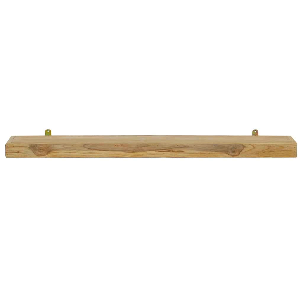 Wandschappen 2 st 90x15x4 cm massief teakhout is nu te koop bij PeponiXL, paradijselijk wonen!