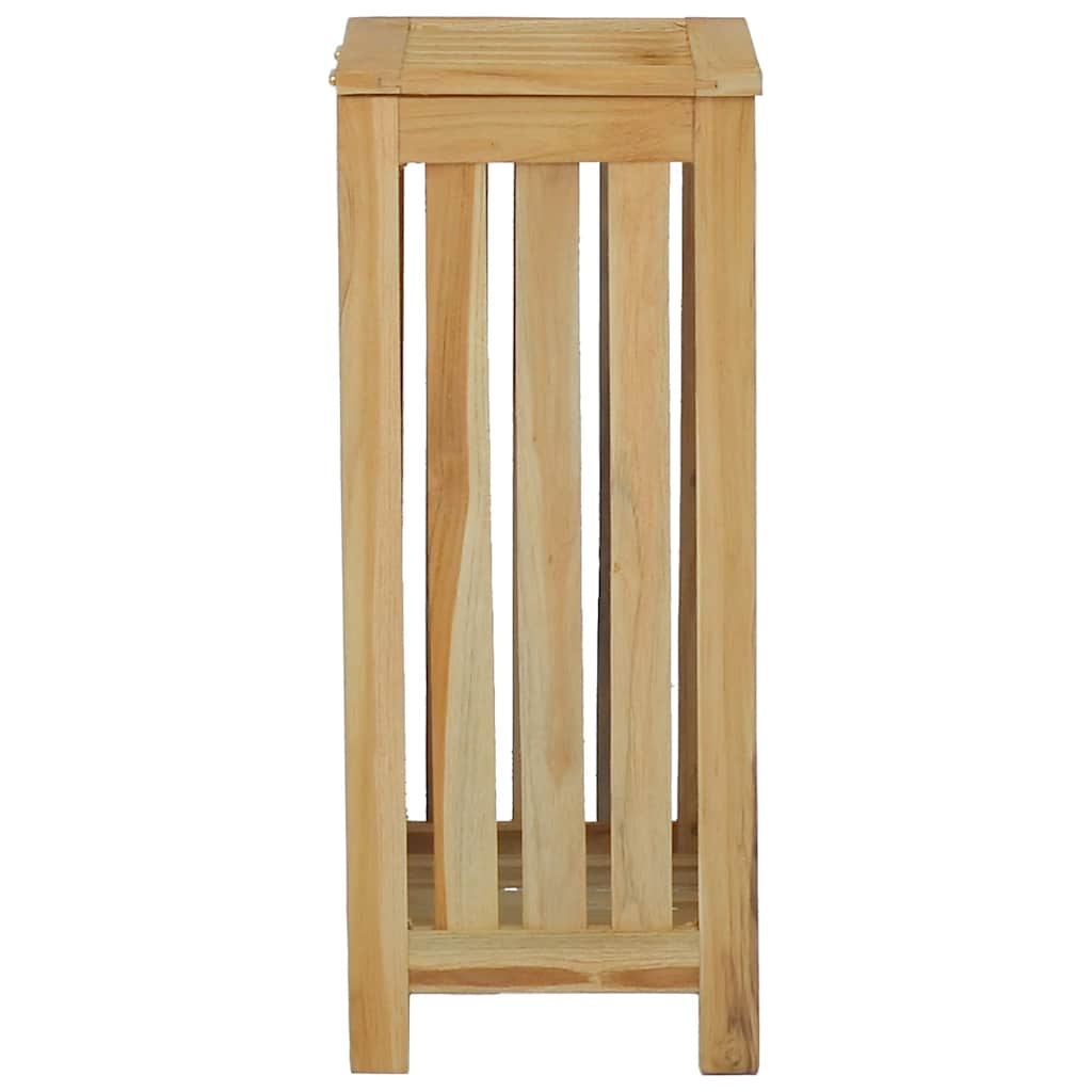 Wasmand 35x25x60 cm massief teakhout is nu te koop bij PeponiXL, paradijselijk wonen!