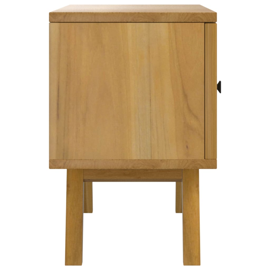 Tv-meubel 110x30x50 cm massief teakhout is nu te koop bij PeponiXL, paradijselijk wonen!