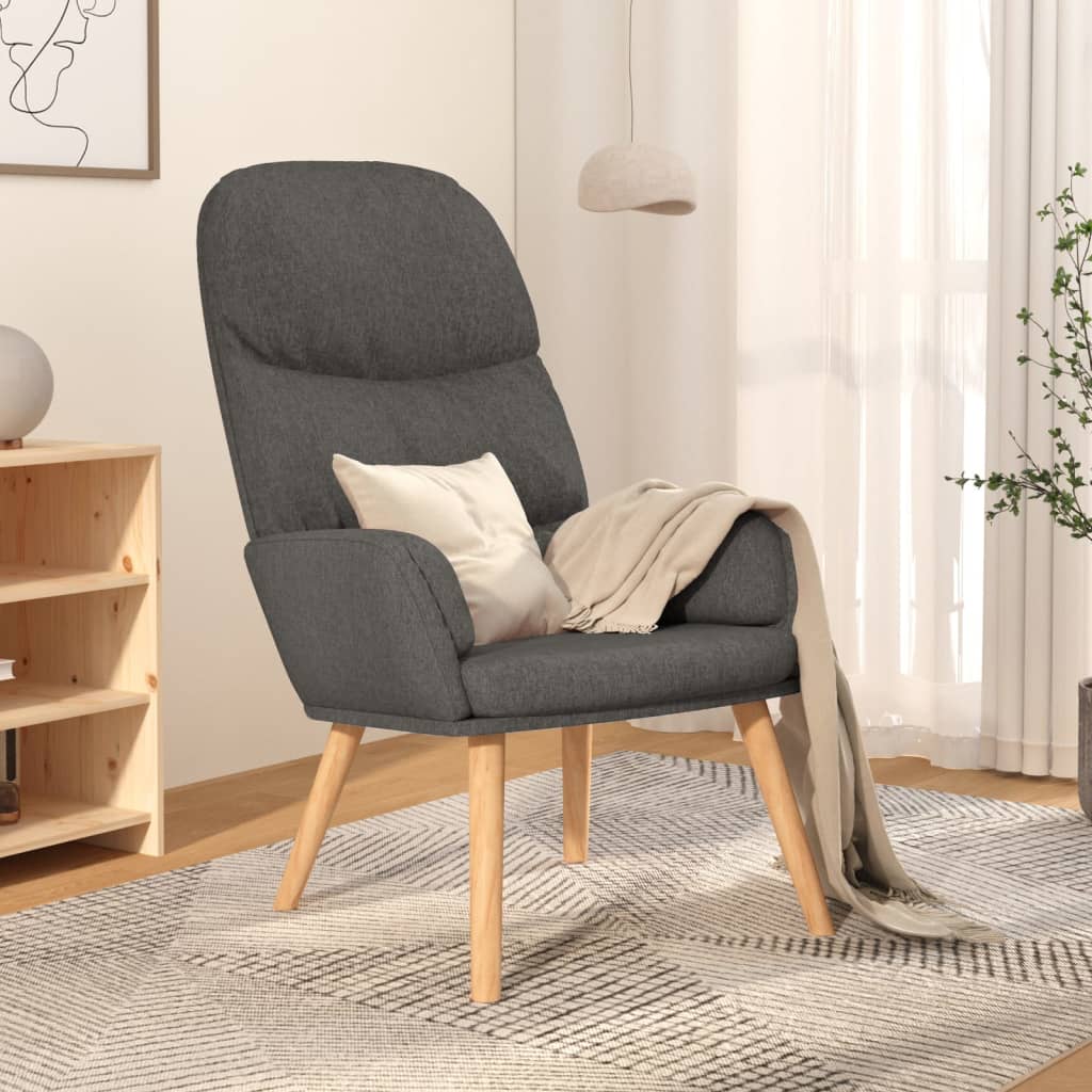 Relaxstoel stof lichtgrijs is nu te koop bij PeponiXL, paradijselijk wonen!