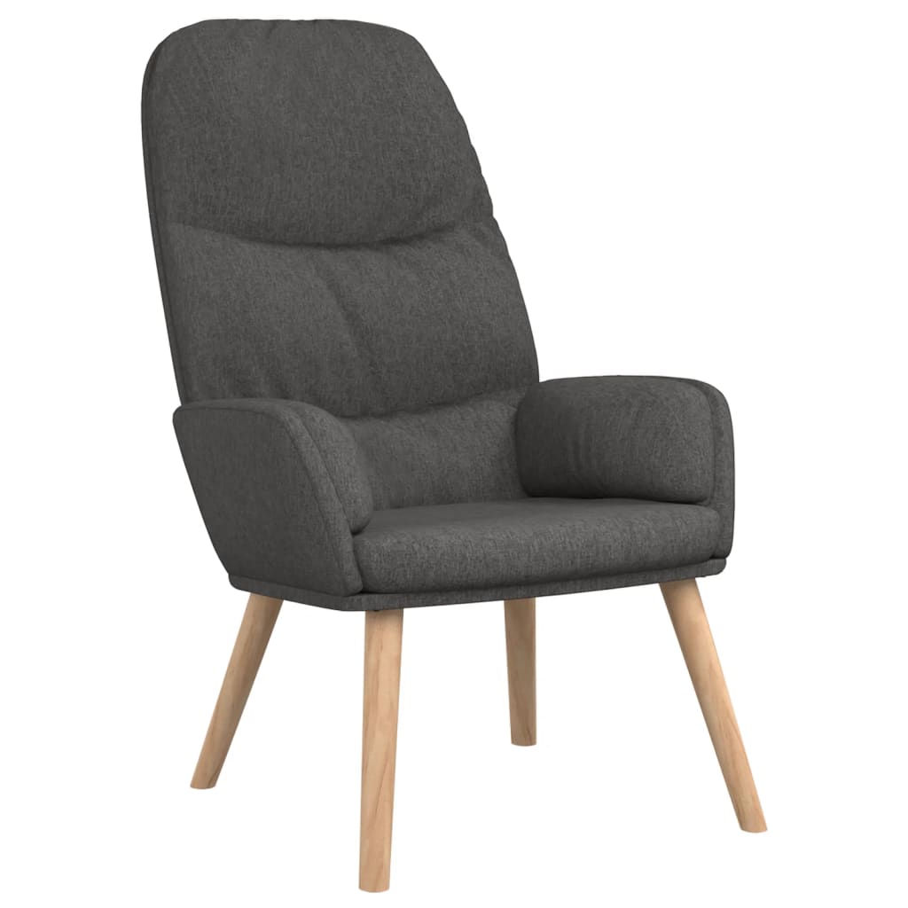 Relaxstoel stof donkergrijs is nu te koop bij PeponiXL, paradijselijk wonen!