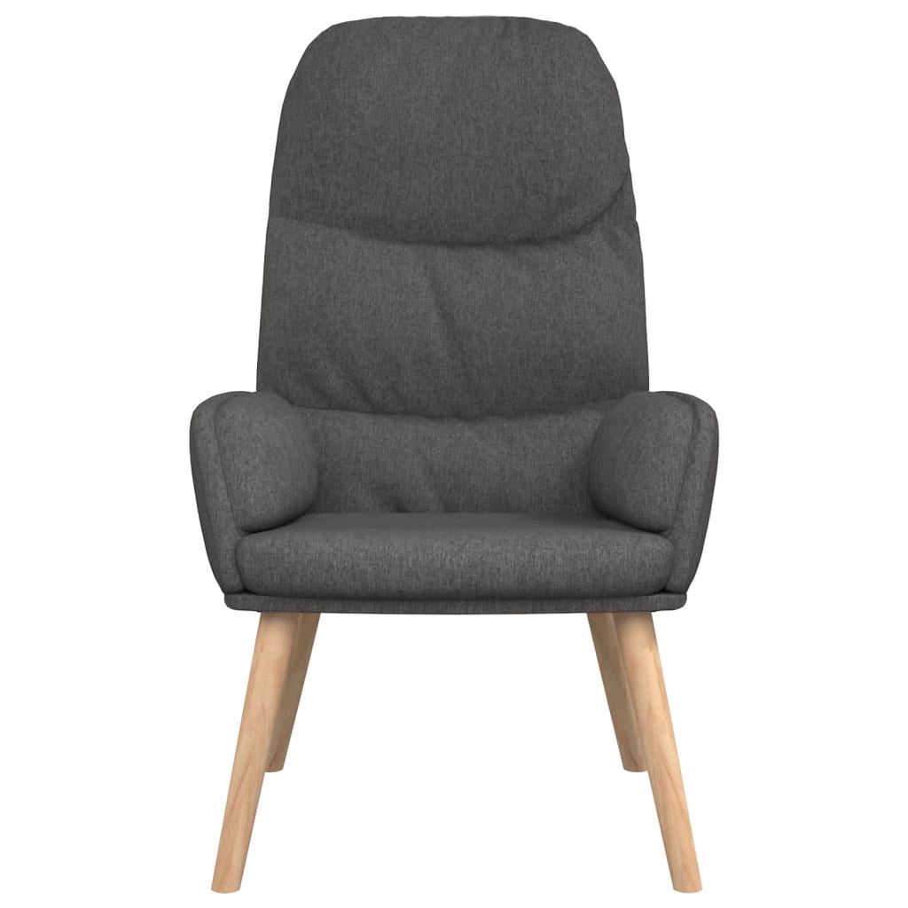 Relaxstoel stof donkergrijs is nu te koop bij PeponiXL, paradijselijk wonen!