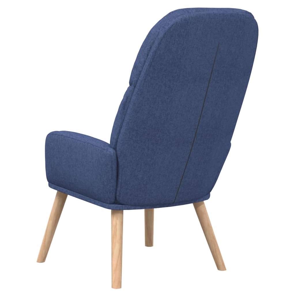 Relaxstoel stof blauw is nu te koop bij PeponiXL, paradijselijk wonen!