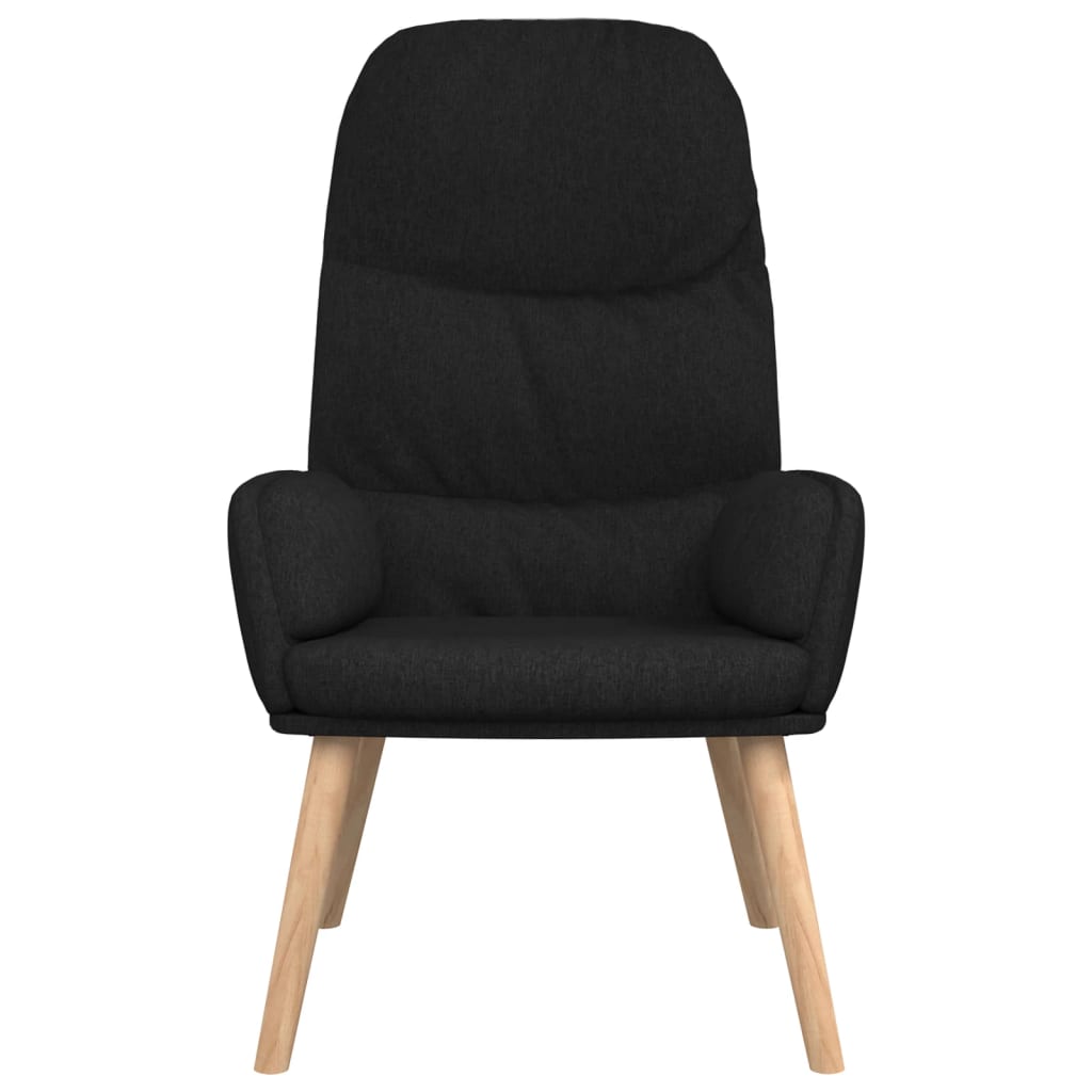 Relaxstoel stof zwart is nu te koop bij PeponiXL, paradijselijk wonen!