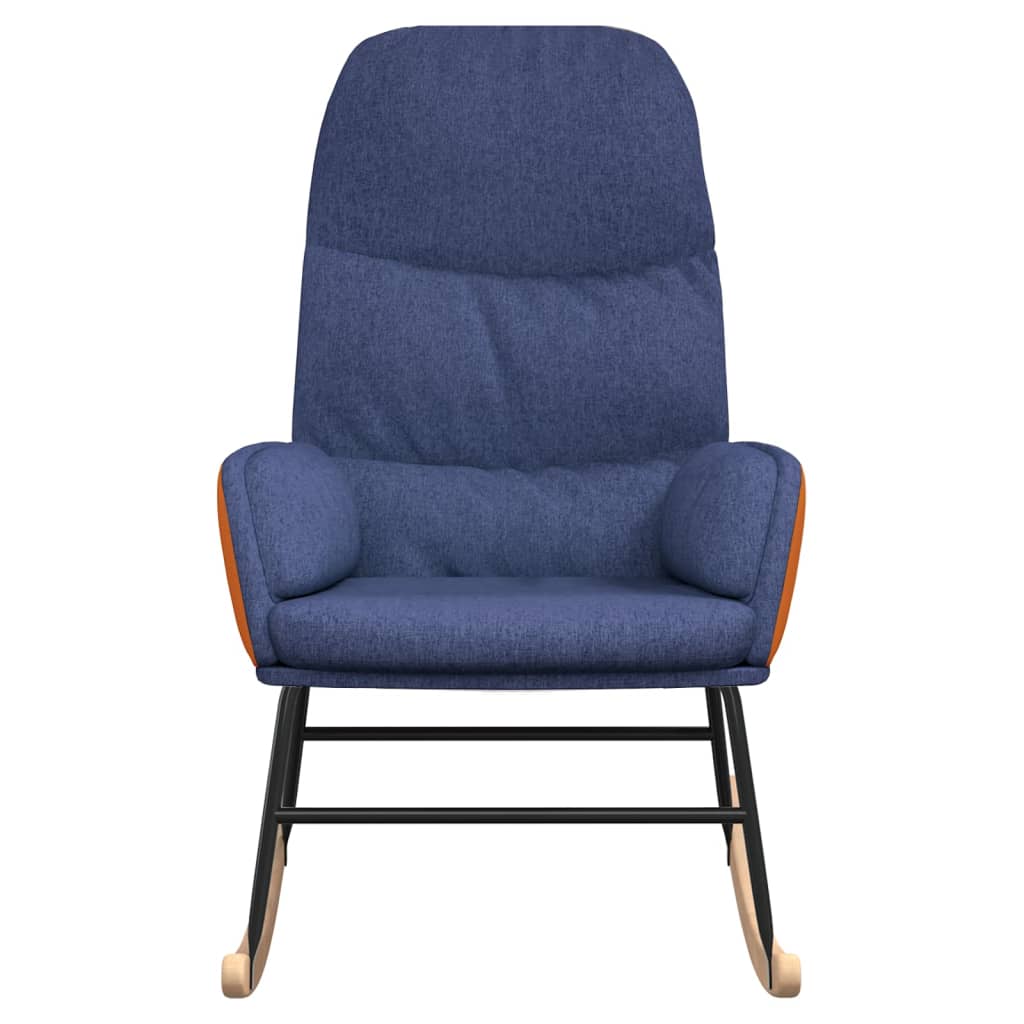 Schommelstoel stof blauw is nu te koop bij PeponiXL, paradijselijk wonen!