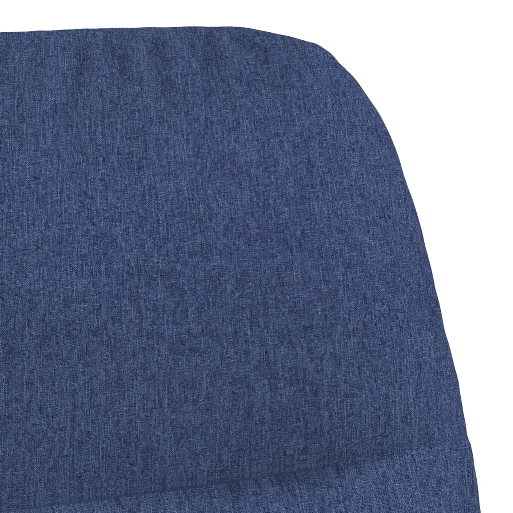 Schommelstoel stof blauw is nu te koop bij PeponiXL, paradijselijk wonen!