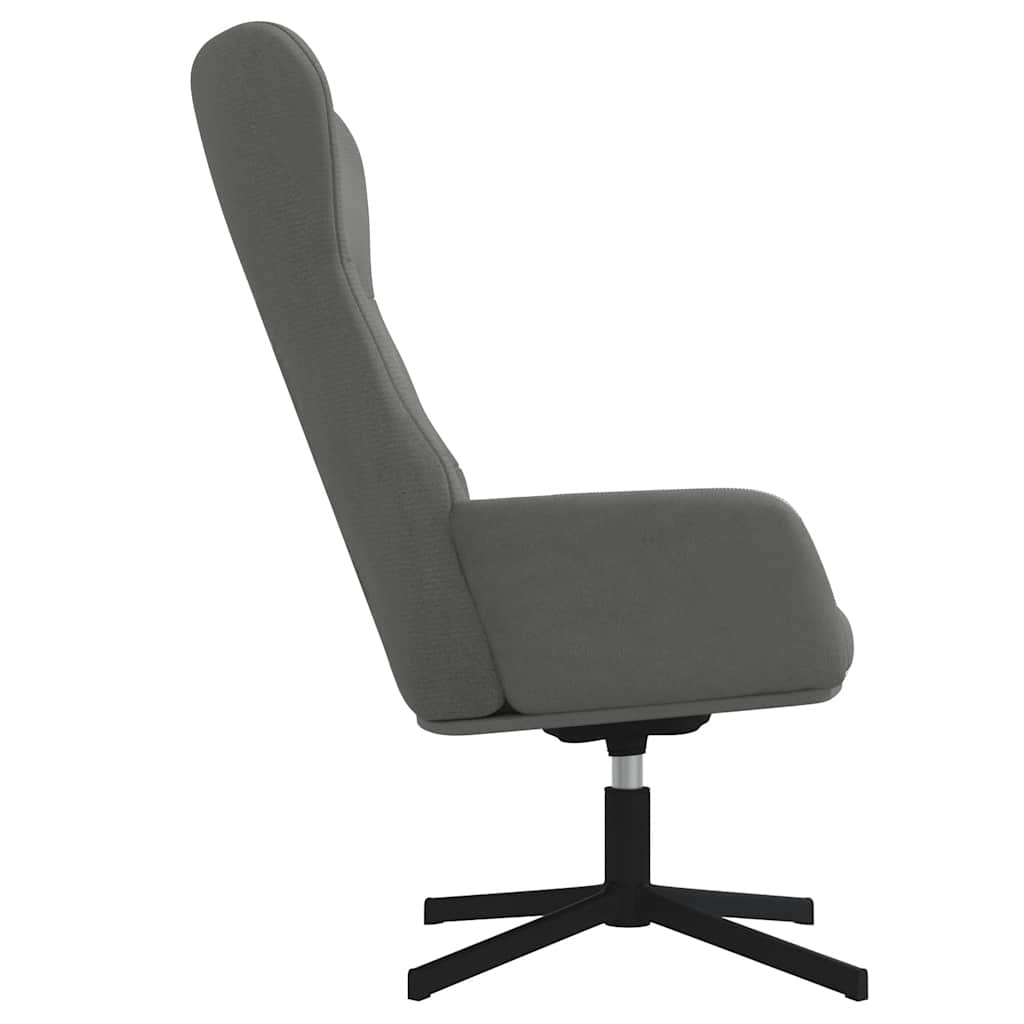 Relaxstoel fluweel donkergrijs is nu te koop bij PeponiXL, paradijselijk wonen!