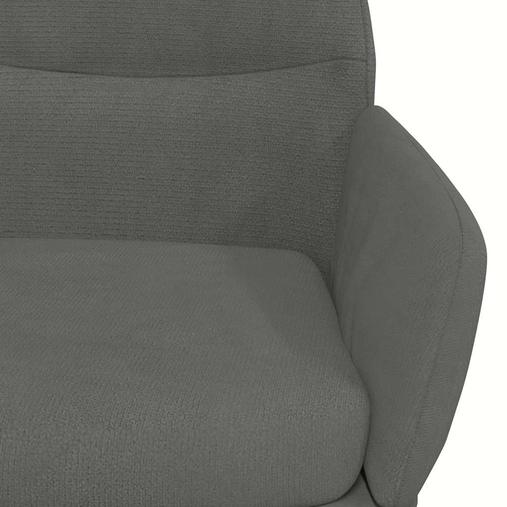 Relaxstoel fluweel donkergrijs is nu te koop bij PeponiXL, paradijselijk wonen!