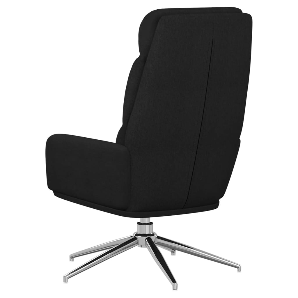 Relaxstoel stof zwart is nu te koop bij PeponiXL, paradijselijk wonen!