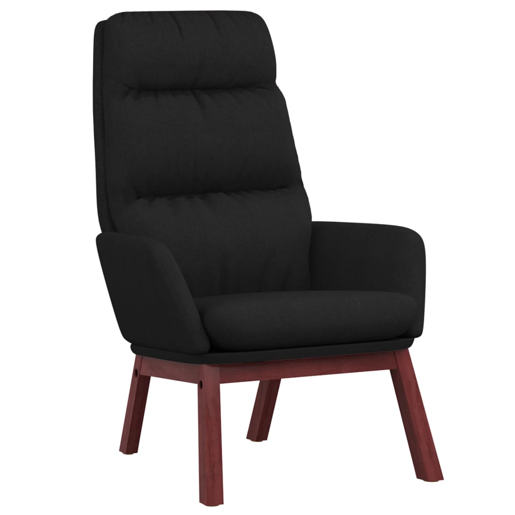 Relaxstoel stof zwart is nu te koop bij PeponiXL, paradijselijk wonen!
