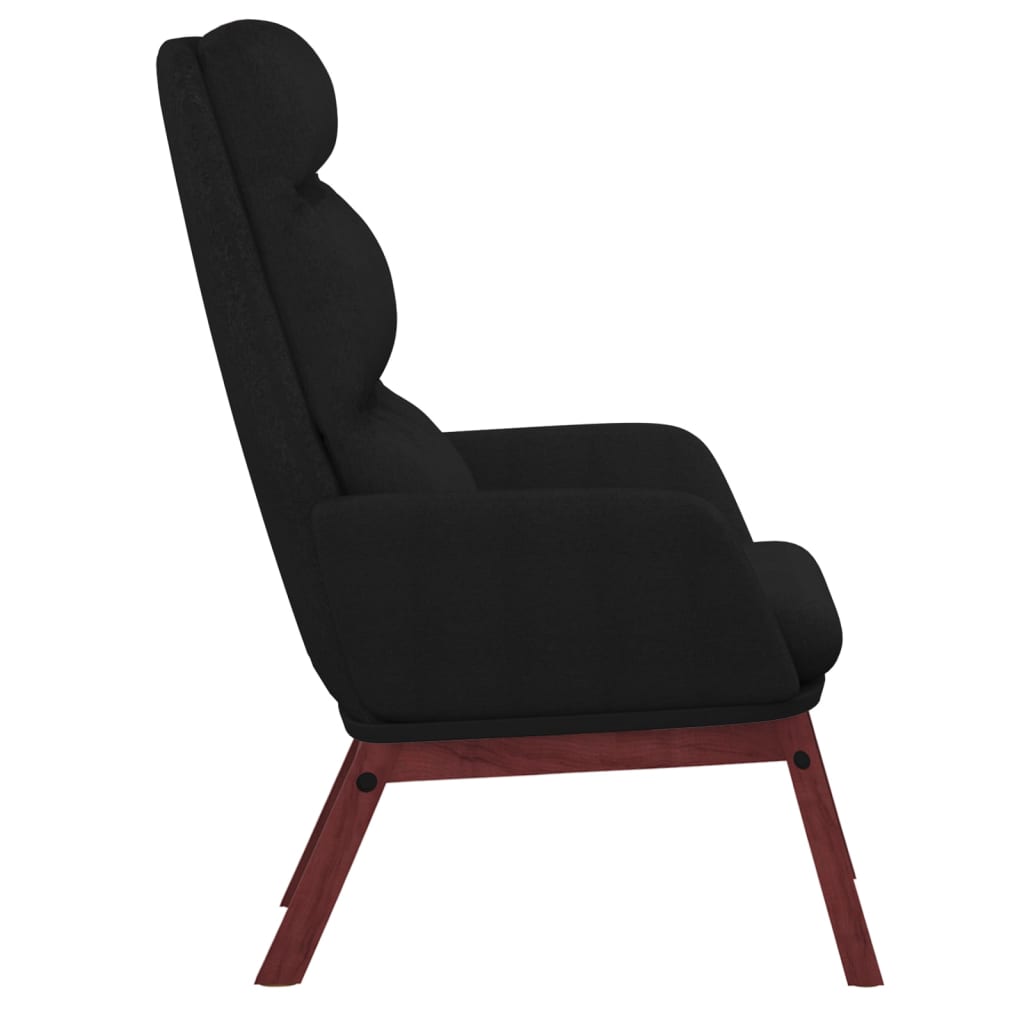 Relaxstoel stof zwart is nu te koop bij PeponiXL, paradijselijk wonen!