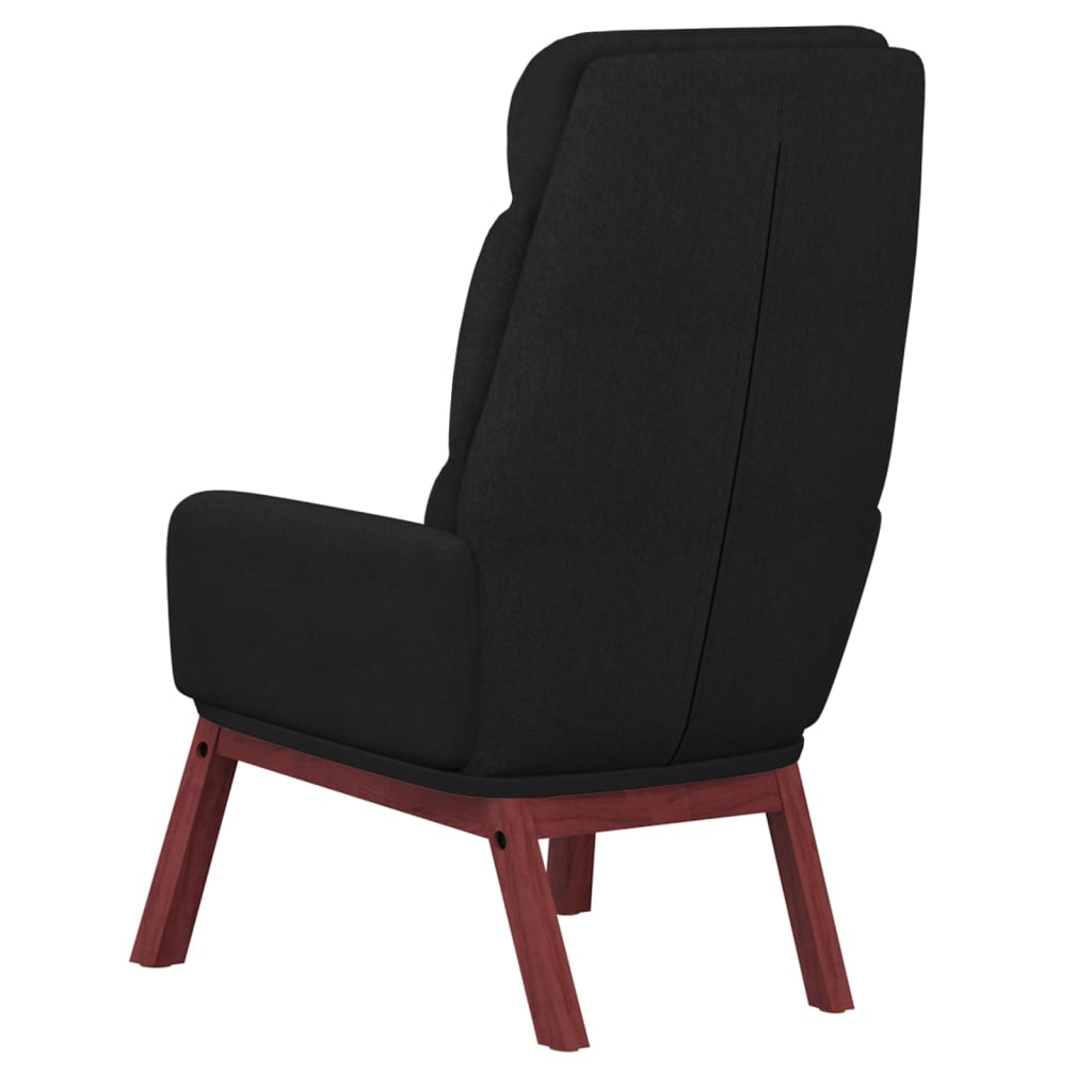 Relaxstoel stof zwart is nu te koop bij PeponiXL, paradijselijk wonen!