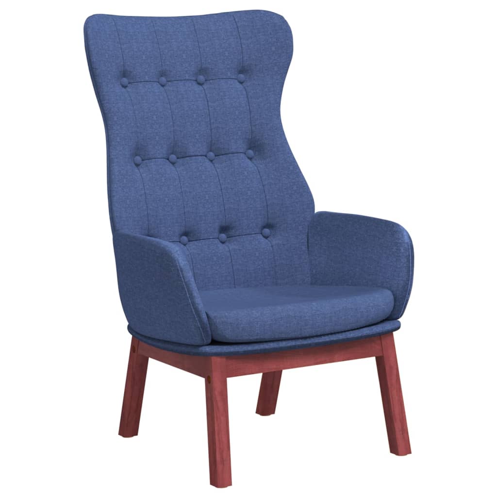 Relaxstoel stof blauw is nu te koop bij PeponiXL, paradijselijk wonen!