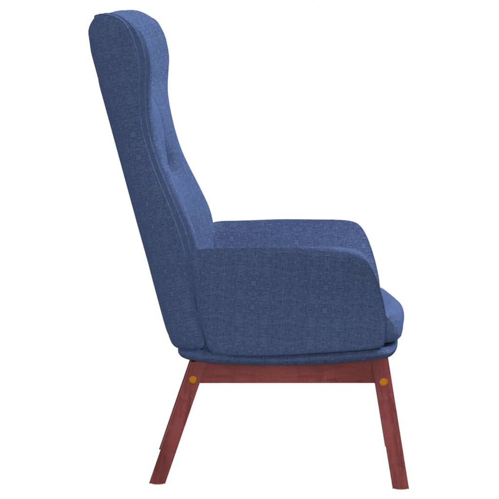 Relaxstoel stof blauw is nu te koop bij PeponiXL, paradijselijk wonen!