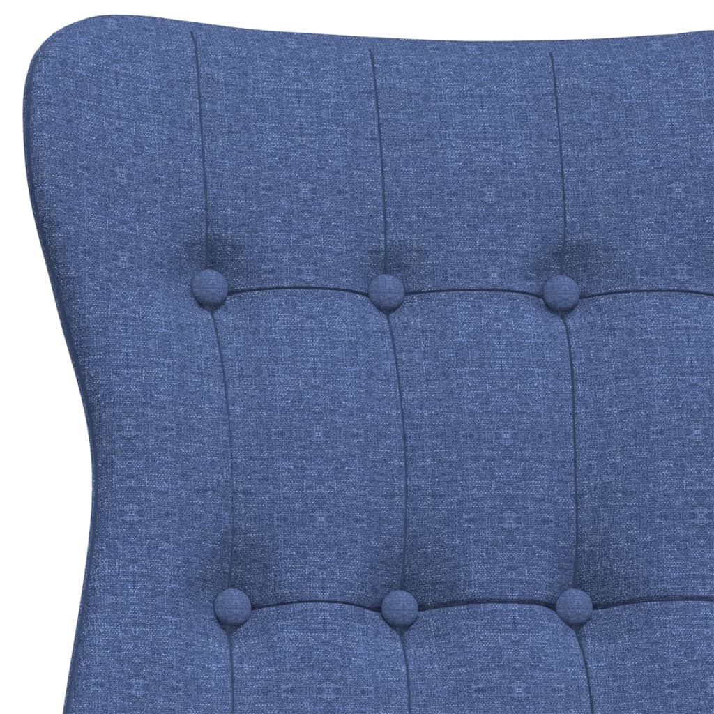 Relaxstoel stof blauw is nu te koop bij PeponiXL, paradijselijk wonen!
