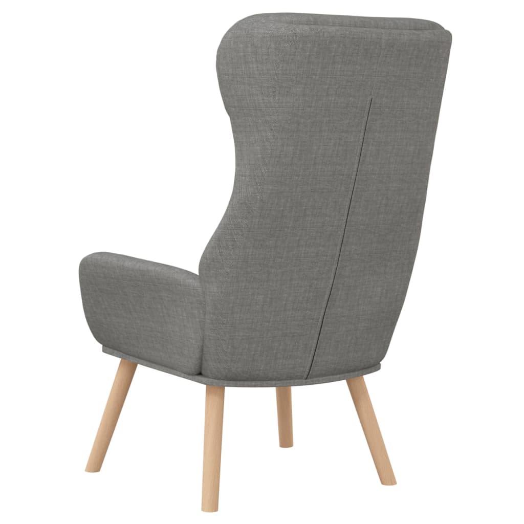Relaxstoel stof lichtgrijs is nu te koop bij PeponiXL, paradijselijk wonen!