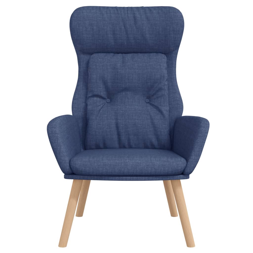 Relaxstoel stof blauw is nu te koop bij PeponiXL, paradijselijk wonen!